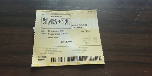 Biglietto articolo 31 - j-ax,