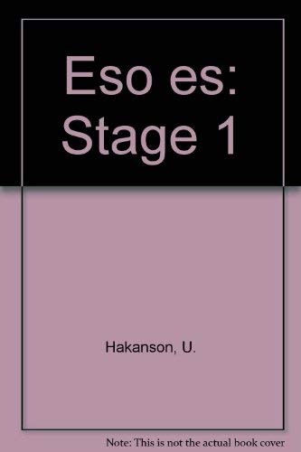 Eso stage hakanson u - eso,