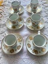 Set tazzine caffè gold - set, 6