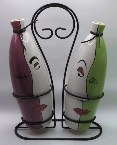 Bottiglie olio aceto - olio, mezza