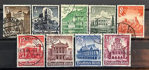 1940 francobolli tedeschi - francobolli, set