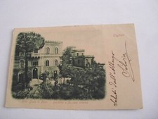 Cagliari - Hotel Scala di Ferro giardino e facciata interna - spedita f. p. 