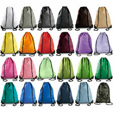 SACCA ZAINO CON COULISSE PORTASCARPE ZAINETTO CON CORDONCINI MARE Danza Sport