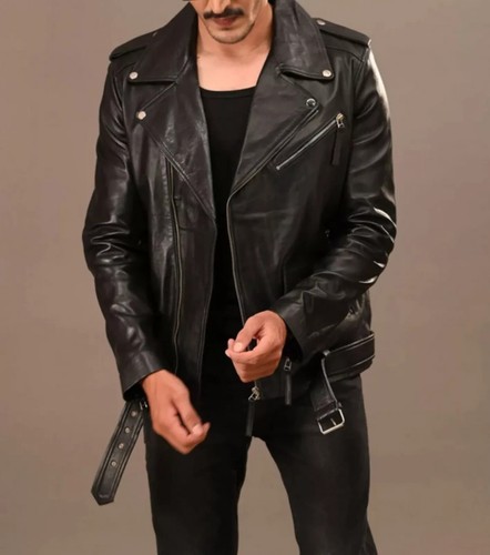 Giacca uomo pelle - giacca, motociclista