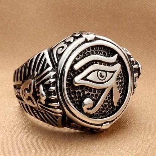 Anello antico egitto occhio - egitto, di