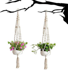 2 Pezzi Appendiabiti Macramè