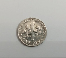 Moneta United States Of America One Dime Argento 900 Del 1967 (SPL)