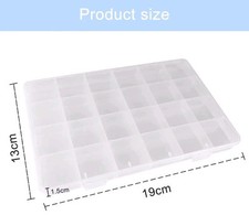 Plastic storage box 24