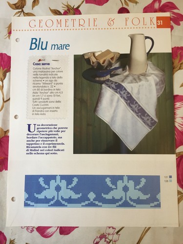 Schema punto croce ricamo - croce,