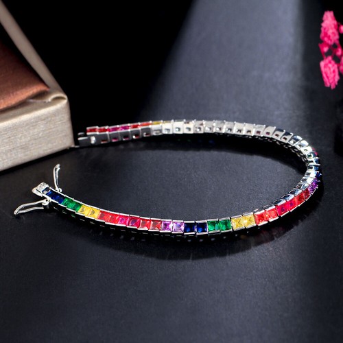 Bracciale tennis donna moda - bracciale,