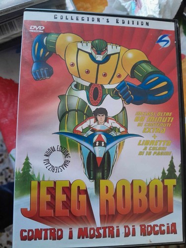 Dvd jeeg robot contro - robot,