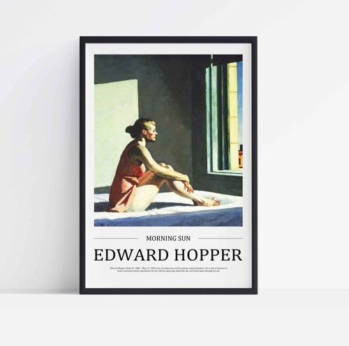 Poster edward hopper - poster, sole