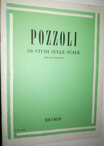 Studi sulle scale per - 20,