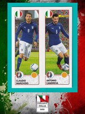 FIGURINA EURO 2016 CALCIATORI PANINI NEW N. 495 MARCHISIO CANDREVA ITALIA