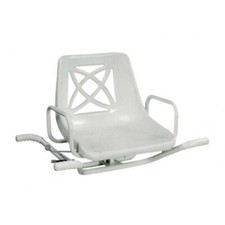 SEDIA GIREVOLE IN PLASTICA CON