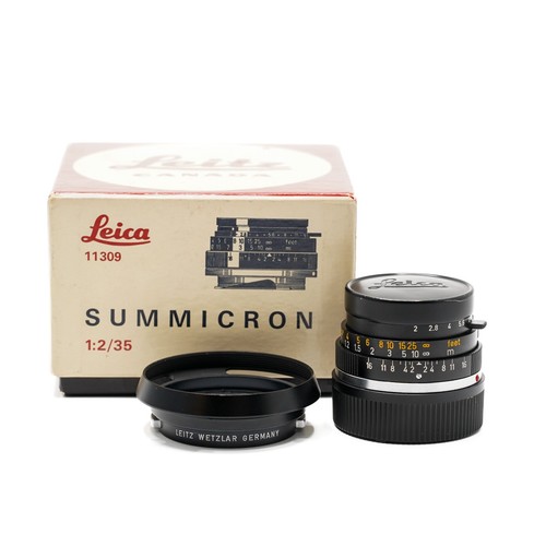 Leica summicron f 2 - 35, mm