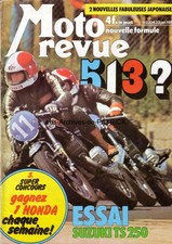 MOTO REVUE 2204 SUZUKI TS 250 HONDA CB 750 Coupe KAWASAKI 400 S3 NORTON 1975