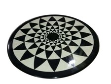 Piano Rotondo In Marmo 48" Con