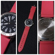 Orologio Rosso Adulto Plastica