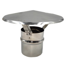 Stainless steel hat chimney