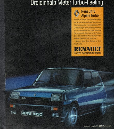 Annuncio pubblicitario renault - pubblicitario,