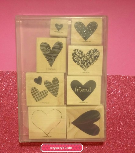 Stampin heart hearts - stampin, i