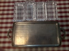 Vassoio con manici in Peltro