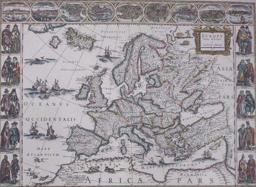 Stampa mappa europa cartina - stampa,