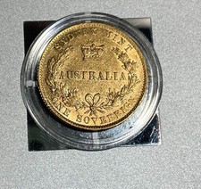 1870 Australia Sterlina Oro Gold Sovereign Sovereign Sydney Mint