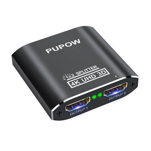 Sdoppiatore hdmi alluminio - sdoppiatore,