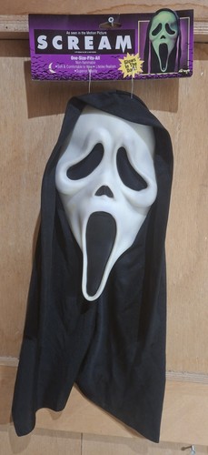 Maschera vintage ghostface - maschera,