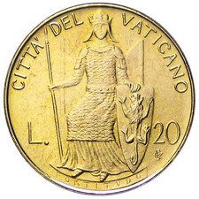 20 LIRE 1979 - CITTÀ DEL