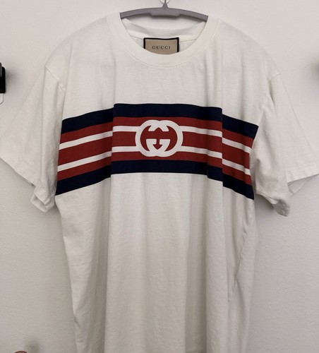 Shirt gucci interlock doppia - t-shirt,