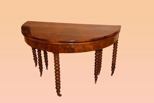 Tavolo consolle mezzaluna - consolle, a