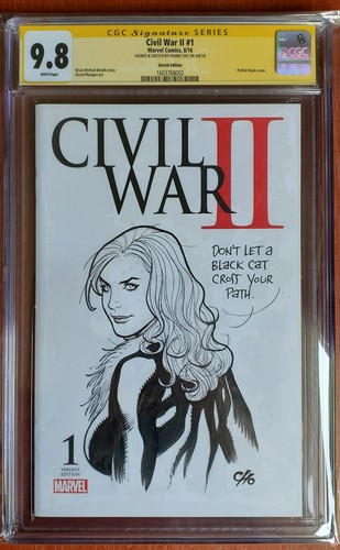 Frank cho schizzo cgc arte - schizzo,