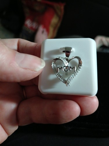 Ciondolo charm mamma cuore - ciondolo,