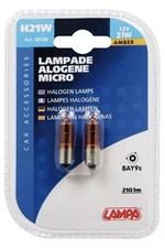 Coppia Lampade Alogene Micro