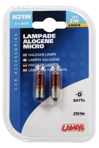 Coppia lampade alogene - coppia, micro