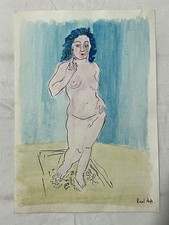 RAOUL DUFY painting DRAWING on