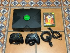 MICROSOFT XBOX CLASSIC CONSOLE ORIGINALE DUE JOYPAD COMPLETA CON GIOCO TESTATA