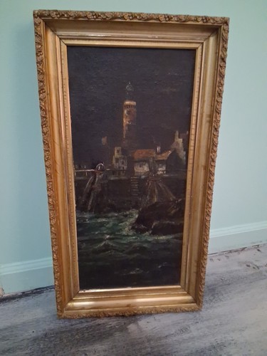 Beautiful antique lighthouse - antique,