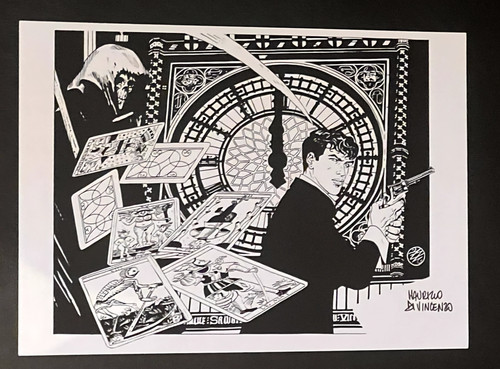 Stampa dylan dog maurizio - stampa,