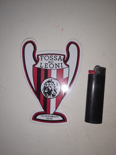 Adesivo ultras milan fossa - fossa, dei