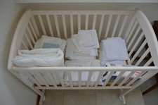 Culla PICCI (97 cm), con stoffe PICCI in OMAGGIO, Usata in ottime condizioni