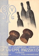 A3793) VENEZIA SUGHERIFICIO VENETO DI MAZZUCCO IN FONDAMENTA CANNAREGIO.