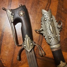 Scimitarra, Spada Africana Marocchina - Marocco Nimcha  19th secolo 