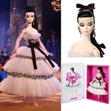 NUOVO n Shipper Barbie Fashion Model Silkstone Doll 4 2025 PREVENDITA JBH66 firma