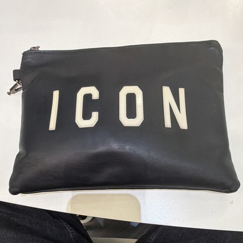 Icon pochette uomo pelle - pochette, in
