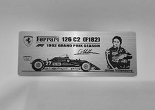 Targa nome in metallo 1/12