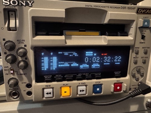 Sony dsr 1500ap - sony, dsr-1500ap